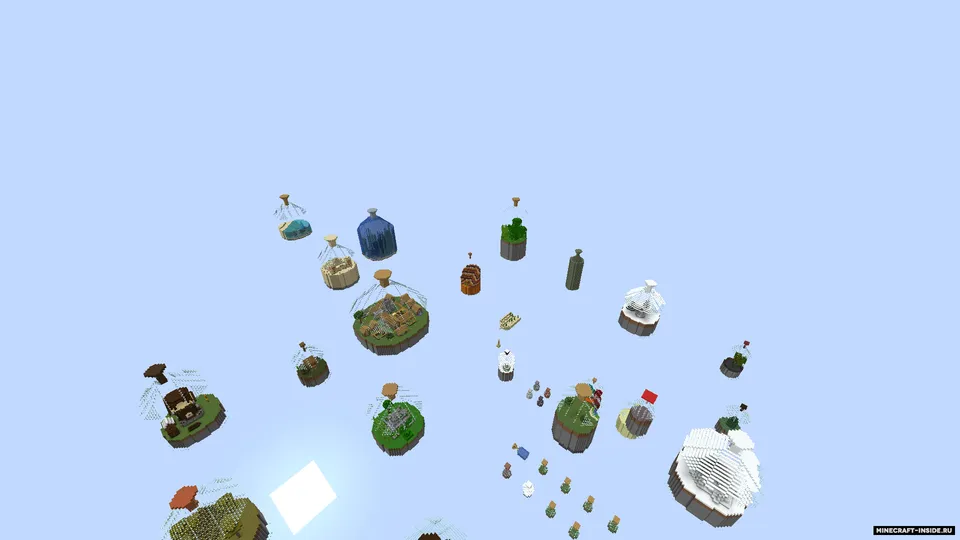 Shishadagi dunyo — Minecraft xarita, rasm 3