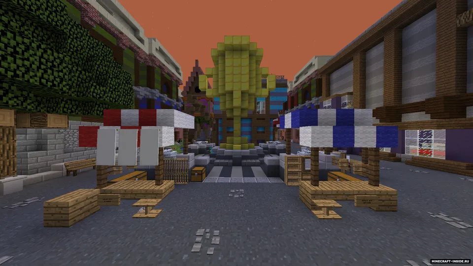 MineAvalon'dan Edison'nikidek sehrli shahar — Minecraft xarita, rasm 3