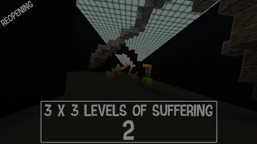 3x3 levels of suffering 2 — Minecraft xarita, rasm 1