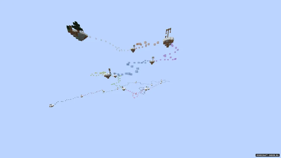 Multi-colored jumps 2 — Minecraft xarita, rasm 4