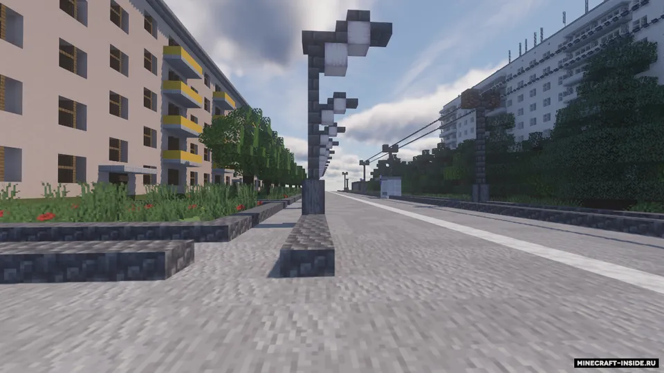 Mega SNG City — Minecraft xarita, rasm 2