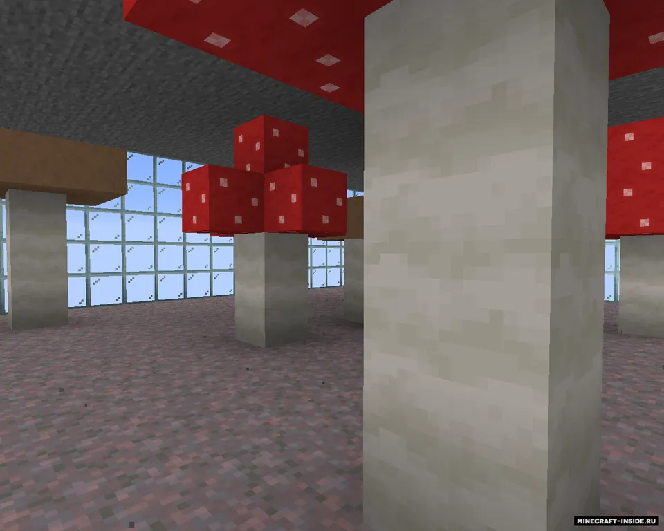 Tepadan pastga omon qolish — Minecraft xarita, rasm 2
