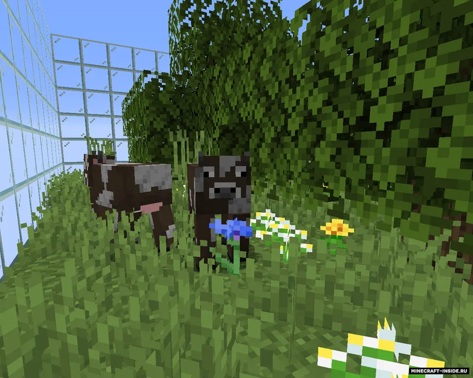 Tepadan pastga omon qolish — Minecraft xarita, rasm 3