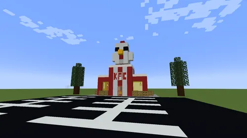 KFC restorani — Minecraft xarita, rasm 1