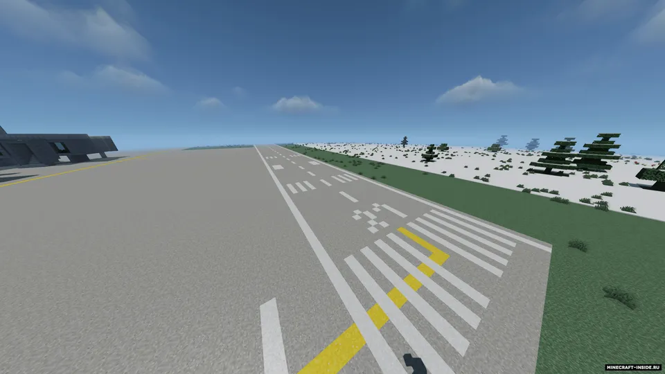 Perm aeroporti "Bolshoye Savino" — Minecraft xarita, rasm 2