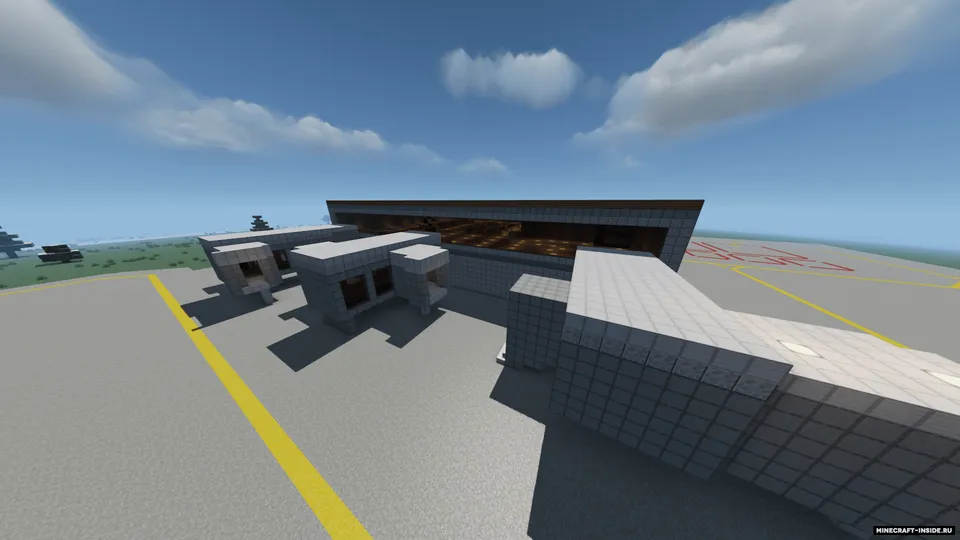 Perm aeroporti "Bolshoye Savino" — Minecraft xarita, rasm 3