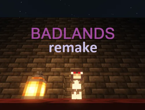 BadLands remake — Minecraft xarita, rasm 1