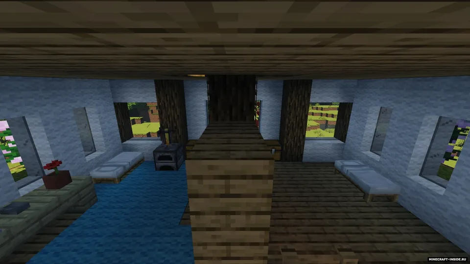 Daryo bo'yidagi uy — Minecraft xarita, rasm 4