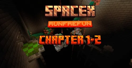 SpaceX 1-2 bob — Minecraft xarita, rasm 1