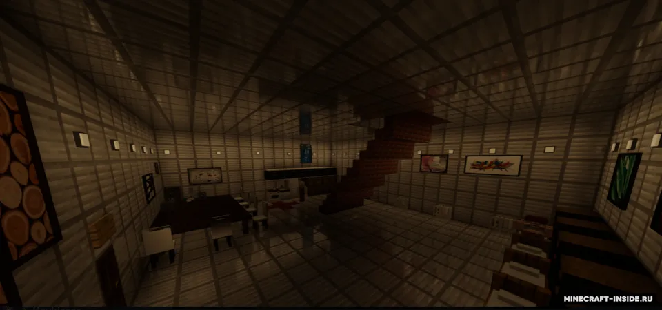Zombi-apokalipsis DIZLIL — Minecraft xarita, rasm 2