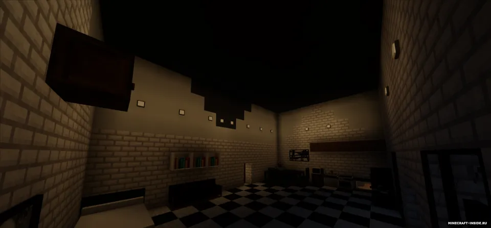 Zombi-apokalipsis DIZLIL — Minecraft xarita, rasm 5