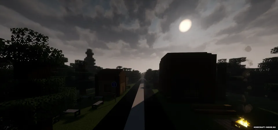 Zombi-apokalipsis DIZLIL — Minecraft xarita, rasm 6