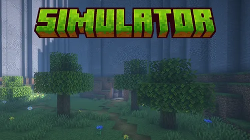 Yog'och tayyorlash simulyatori — Minecraft xarita, rasm 1