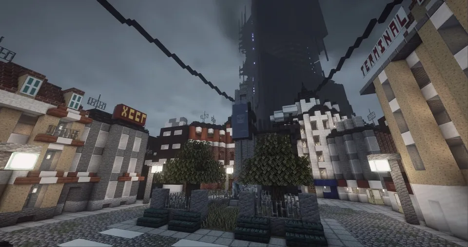 City-17 [Grand Project] |HALF-LIFE 2| — Minecraft xarita, rasm 2