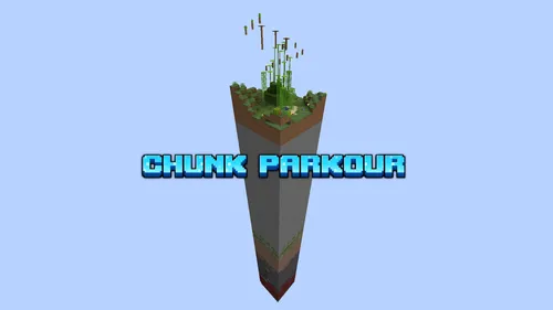 Chunk Parkour — Minecraft xarita, rasm 1