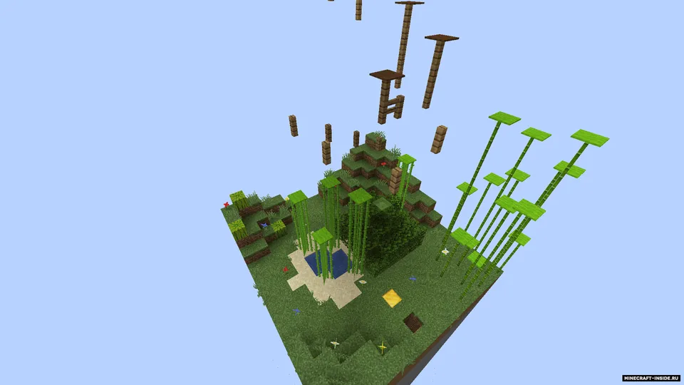 Chunk Parkour — Minecraft xarita, rasm 2