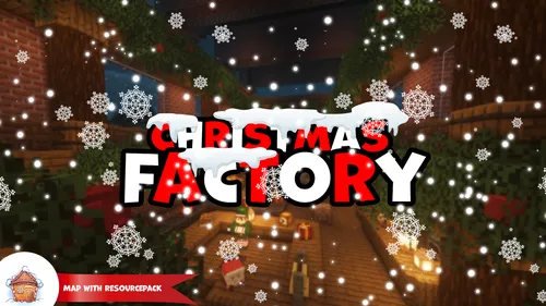 Christmas factory — Minecraft xarita, rasm 1