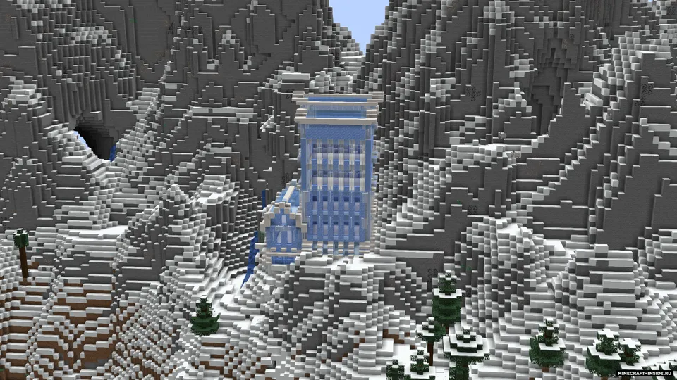 Qorli va do'zax qasri — Minecraft xarita, rasm 3