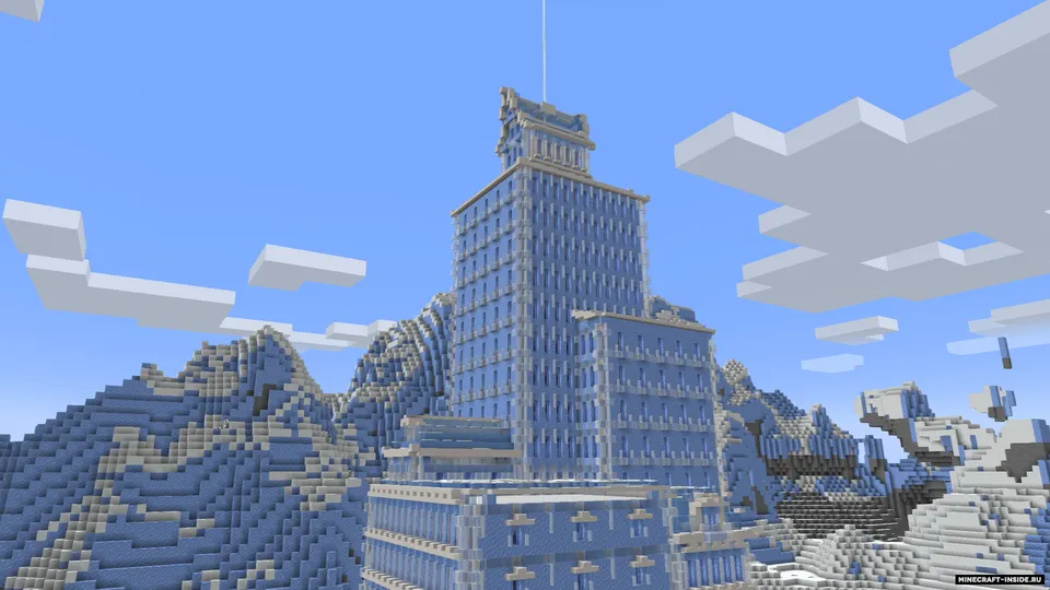 Qorli va do'zax qasri — Minecraft xarita, rasm 4