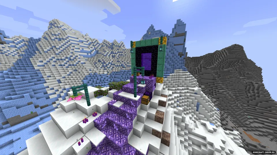 Qorli va do'zax qasri — Minecraft xarita, rasm 5