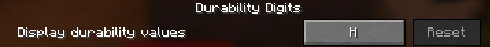 Durability Digits — Minecraft mod, rasm 3