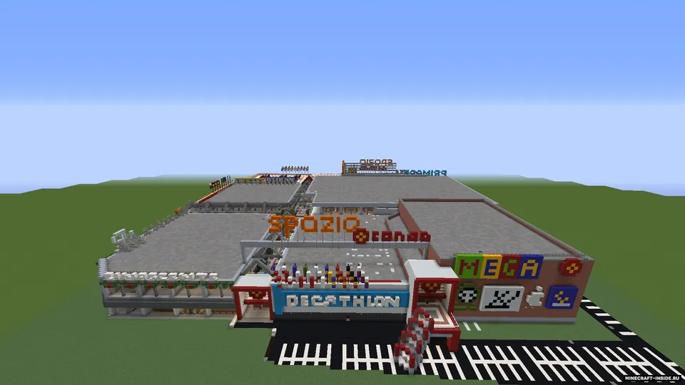 "MEGA" savdo markazi — Minecraft xarita, rasm 2