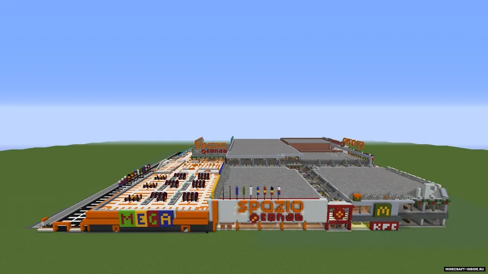 "MEGA" savdo markazi — Minecraft xarita, rasm 3