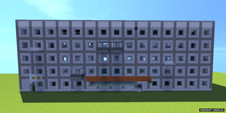 Tipik SSSR panel uyi — Minecraft xarita, rasm 5