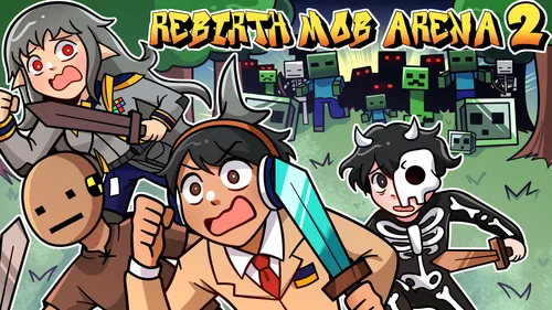 Rebirth Mob Arena 2 — Minecraft xarita, rasm 1