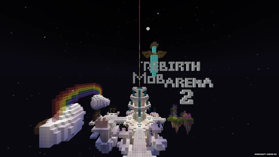 Rebirth Mob Arena 2 — Minecraft xarita, rasm 2