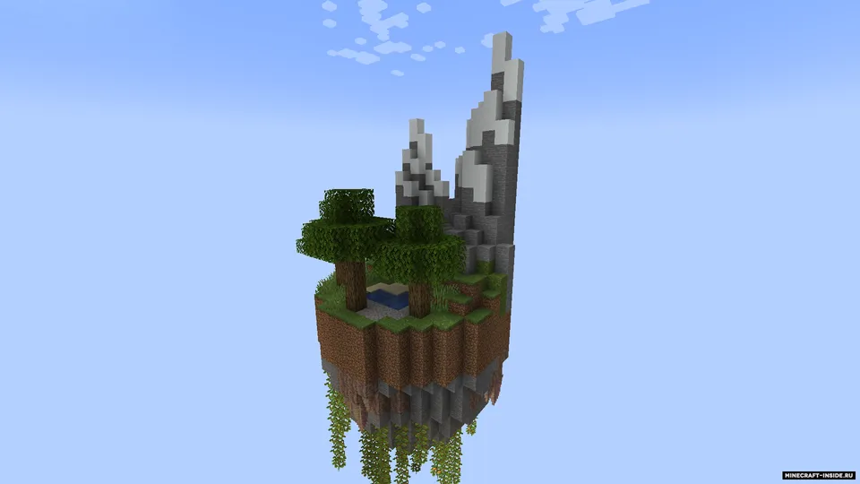 Three islands — Minecraft xarita, rasm 2