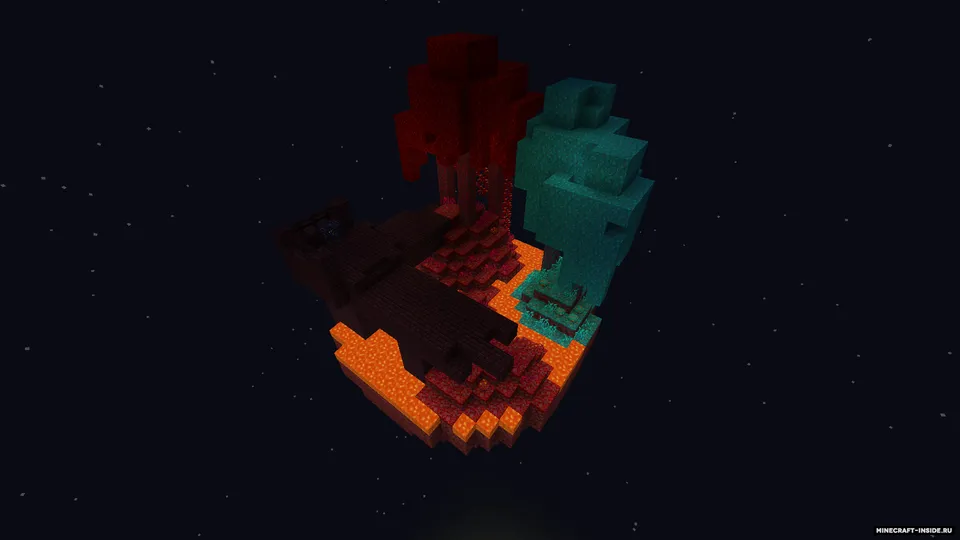 Three islands — Minecraft xarita, rasm 4