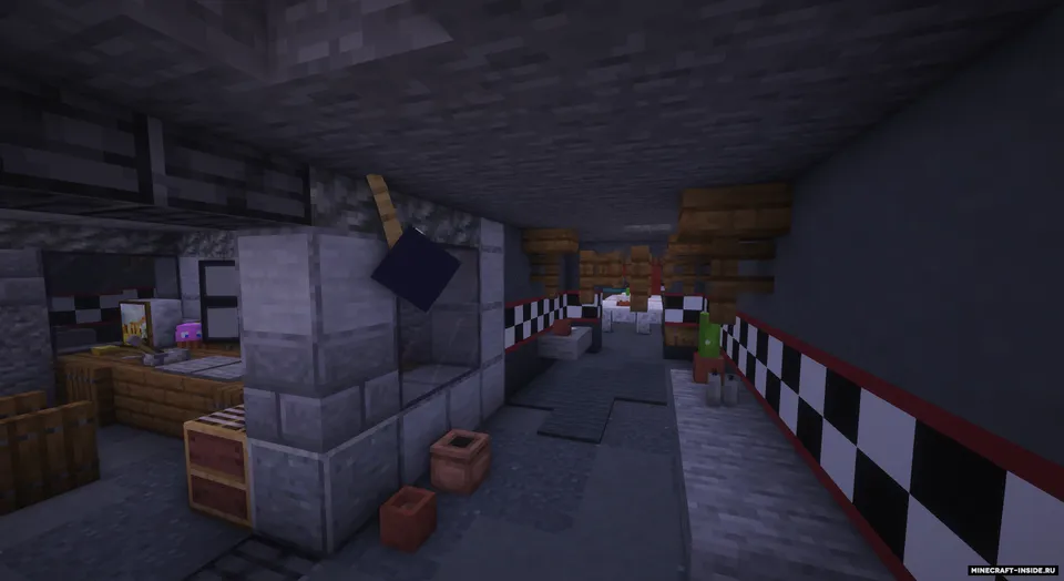 Freddy Fazbear Minecraftni zabt etmoqda — Minecraft xarita, rasm 2