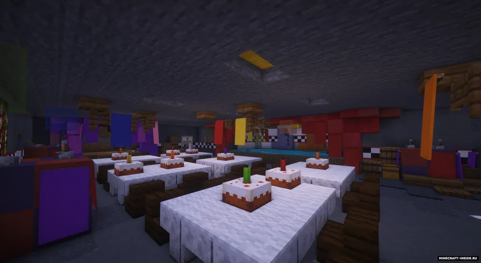 Freddy Fazbear Minecraftni zabt etmoqda — Minecraft xarita, rasm 3