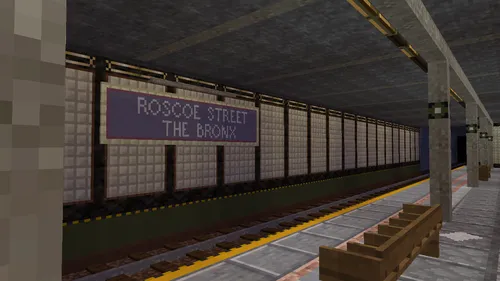 Max Payne o'yinidagi metro — Minecraft xarita, rasm 1