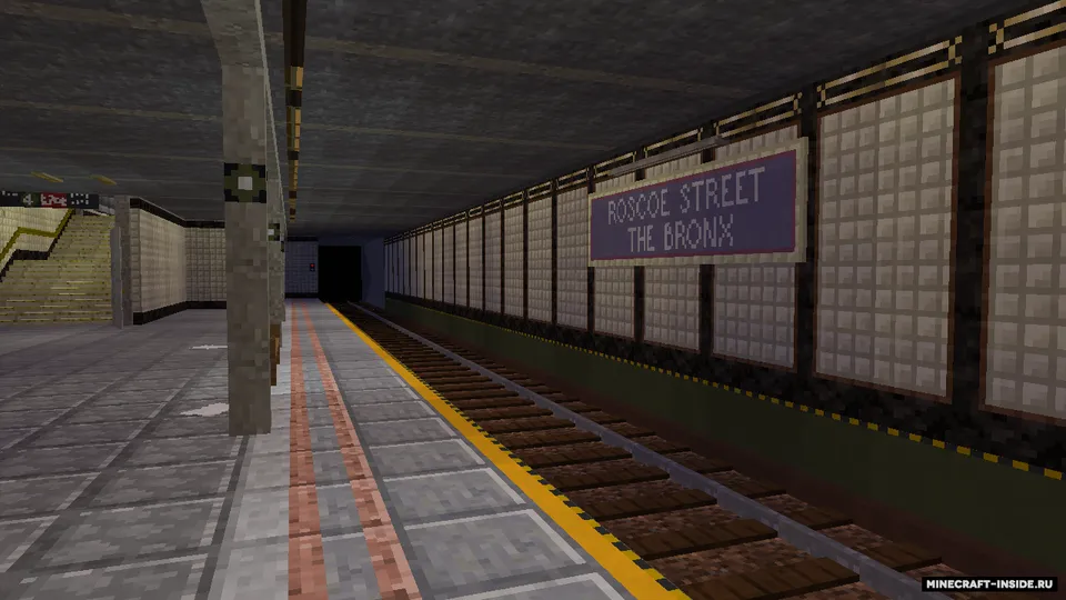 Max Payne o'yinidagi metro — Minecraft xarita, rasm 3