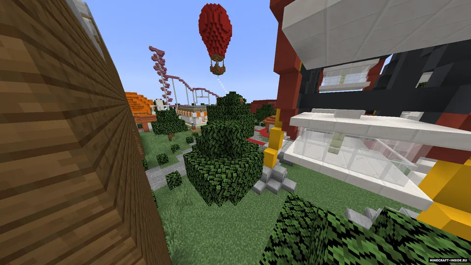 Ustunlar: Istirohat bog'i — Minecraft xarita, rasm 3