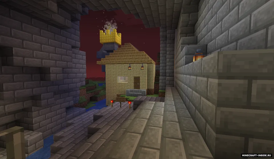 Aholi zindoni — Minecraft xarita, rasm 3