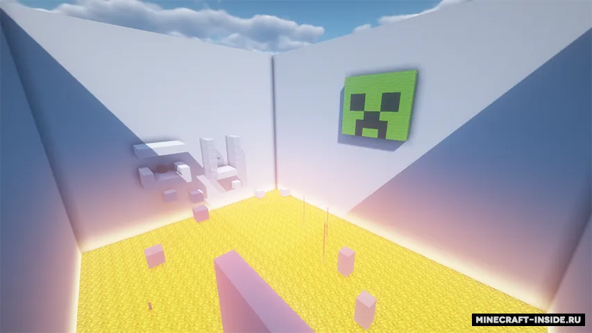 Yetti sinov davrasi — Minecraft xarita, rasm 4