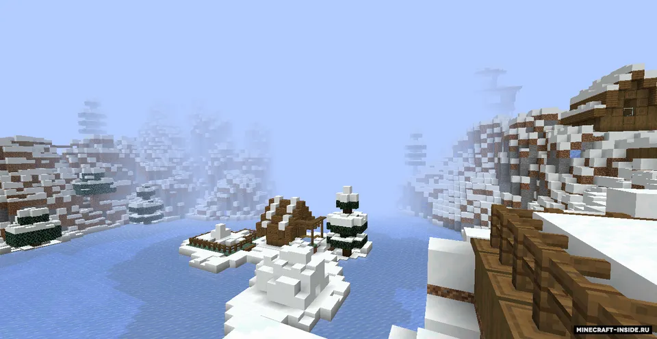 Island over the abyss — Minecraft xarita, rasm 3