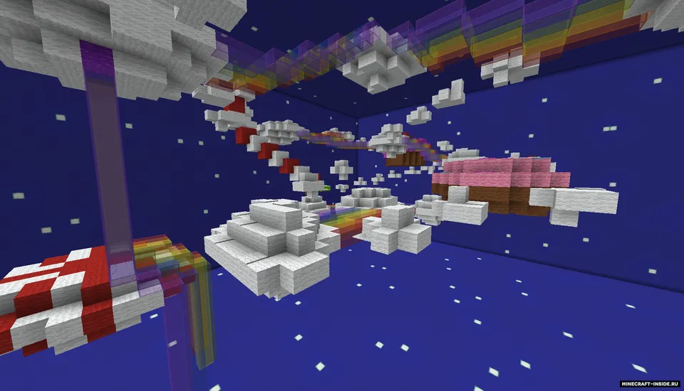 Kamalak yugurishi — Minecraft xarita, rasm 4