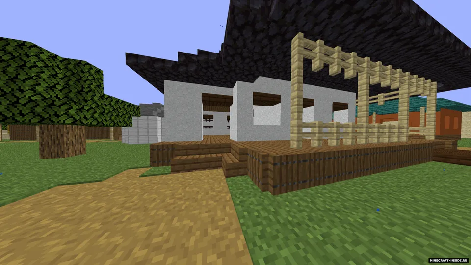 Chiken Gun Map "Farm2" — Minecraft xarita, rasm 2