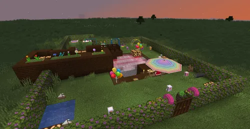 Yer ostidagi uy — Minecraft xarita, rasm 1