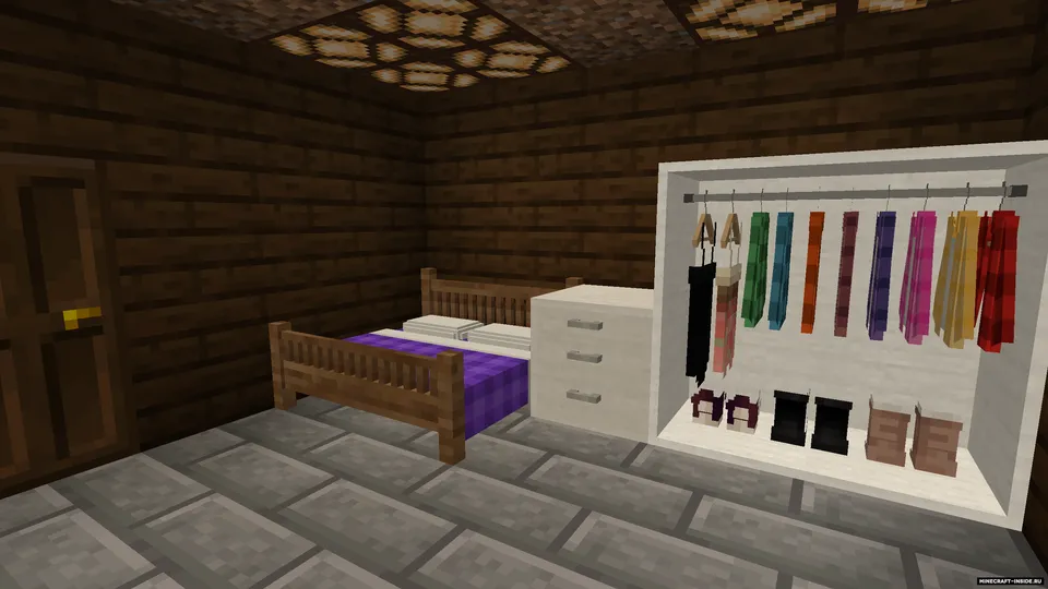 Yer ostidagi uy — Minecraft xarita, rasm 3