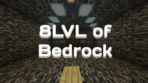 8LVL of Bedrock — Minecraft xarita, rasm 1