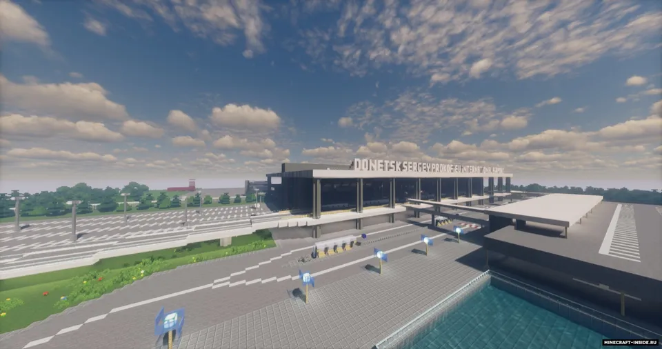 Sergey Prokofyev nomidagi aeroport — Minecraft xarita, rasm 2