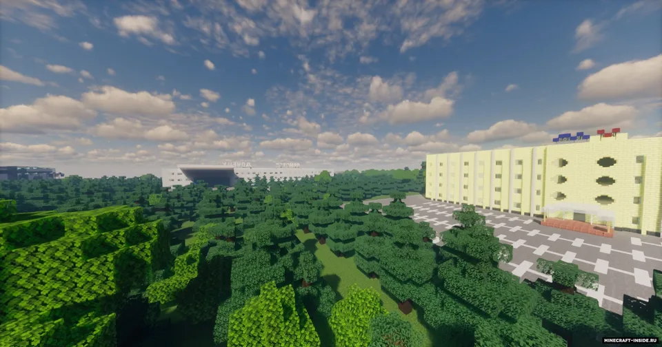 Sergey Prokofyev nomidagi aeroport — Minecraft xarita, rasm 3