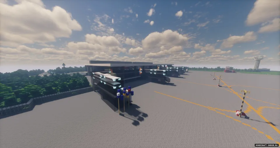 Sergey Prokofyev nomidagi aeroport — Minecraft xarita, rasm 6