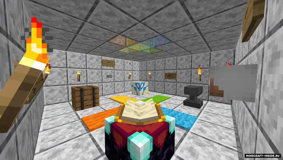One Lucky Block (byTopikMine) — Minecraft xarita, rasm 4