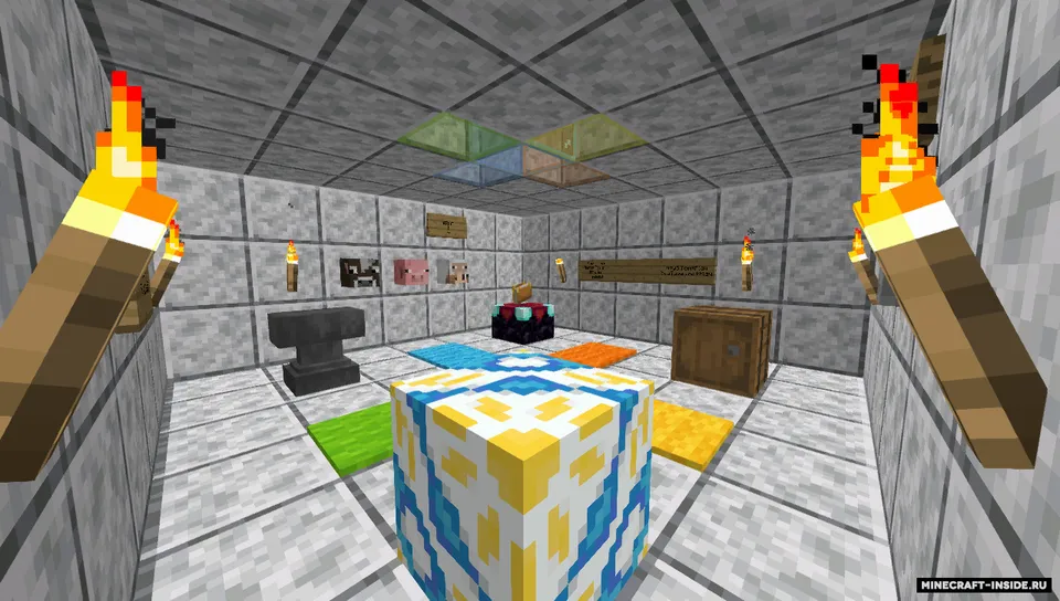 One Lucky Block (byTopikMine) — Minecraft xarita, rasm 5